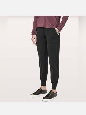 Lululemon Align Joggers Nulu Pull On Athletic Athleisure Pants Size 8 Black